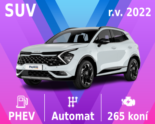 Kia Sportage GT-Line 1,6 T-GDi PHEV Benzín-Hybrid / automat