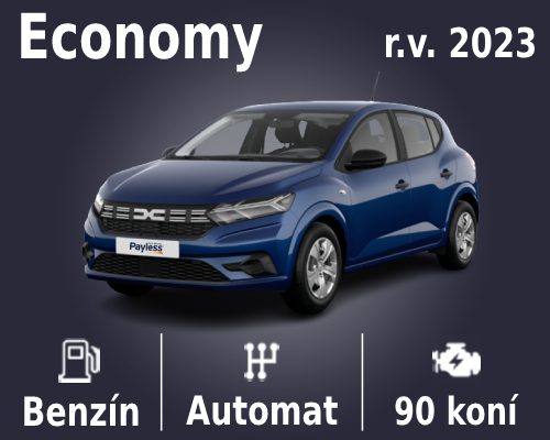 Dacia Sandero Essential+ 1,0 benzín / automat