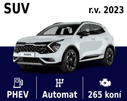 Kia Sportage GT-Line 1,6 T-GDi PHEV Benzín-Hybrid / automat