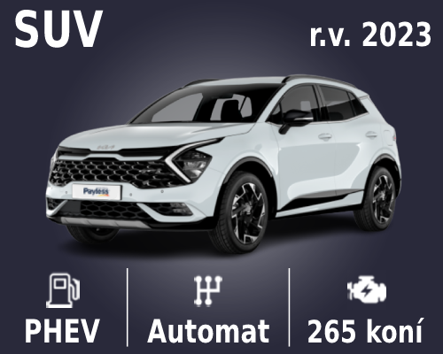 Kia Sportage GT-Line 1,6 T-GDi PHEV Benzín-Hybrid / automat