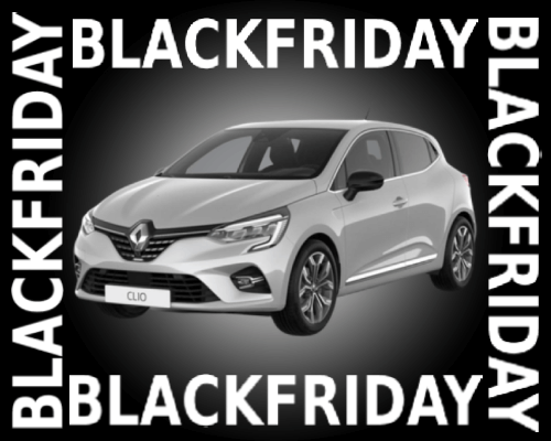 BLACK FRIDAY Renault Clio 1,0 benzín / manuál, Zánovné - Prenájom na 2-3 mesiace