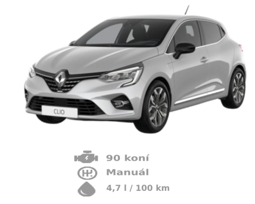 Renault Clio 1,0 benzín / manuál, r.v. 2022