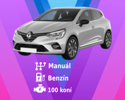 Renault Clio Techno 1,0 benzín / manuál, r.v. 2022
