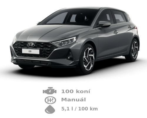 Hyundai i20 Family 1,0 benzín / manuál, r.v. 2022