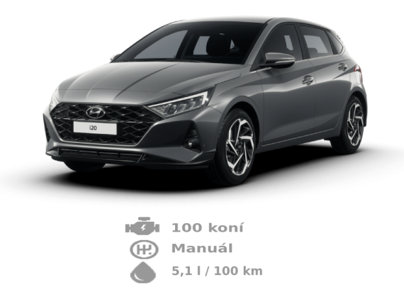 Hyundai i20 1,0 benzín / manuál, r.v. 2022