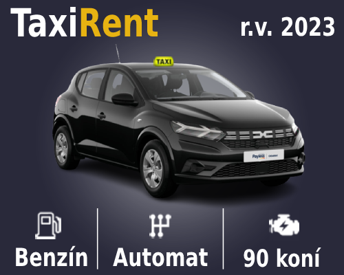 TAXIRENT - DACIA SANDERO ESSENTIAL+ 1,0 benzín / automat
