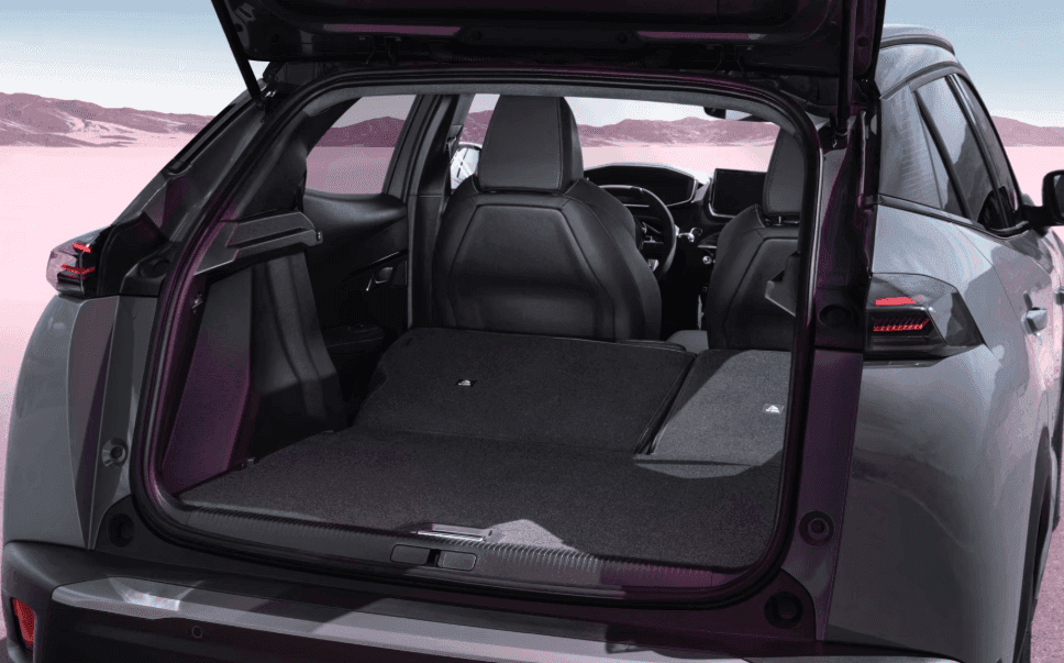Kufor auta Peugeot 2008 Allure na dlhodobý prenájom.