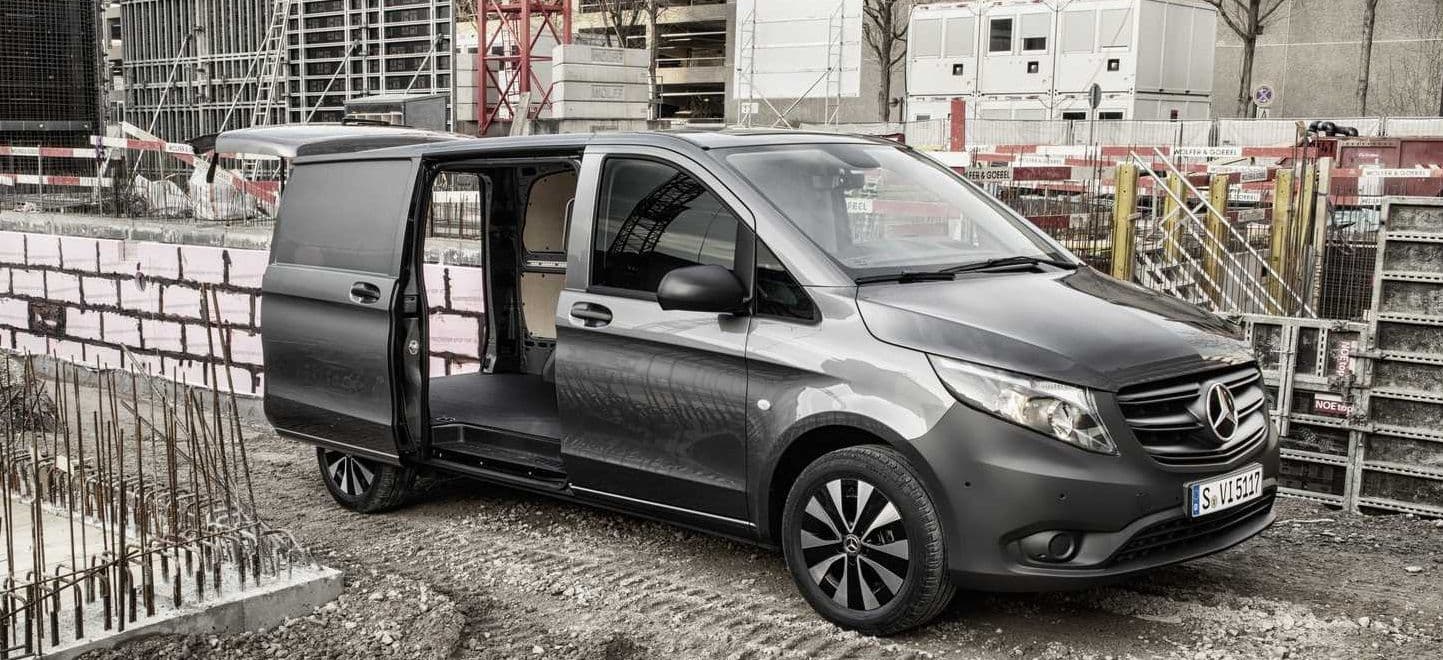 Exteriér auta Mercedes-Benz Vito na dlhodobý prenájom.