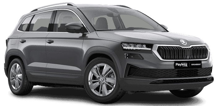 Škoda Karoq Top Selection na dlhodobý prenájom od Payless Gigarent.