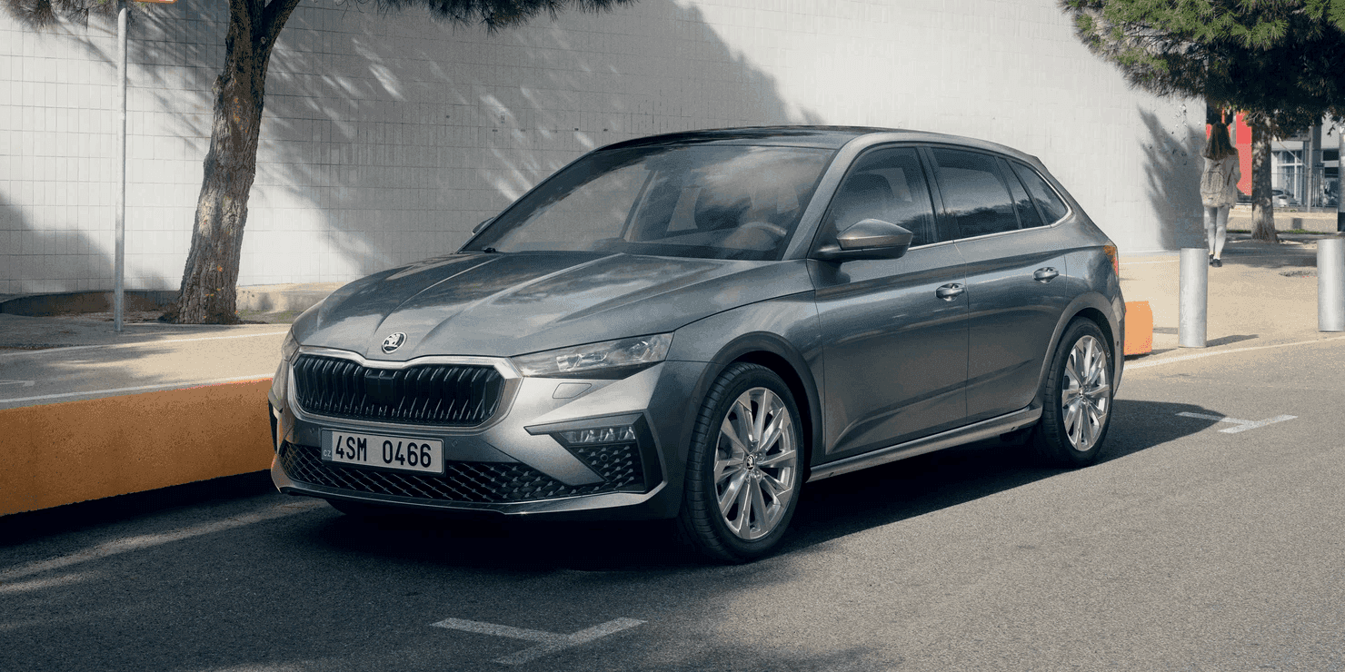 Dlhodobý prenájom auta Škoda Scala Top Selection.