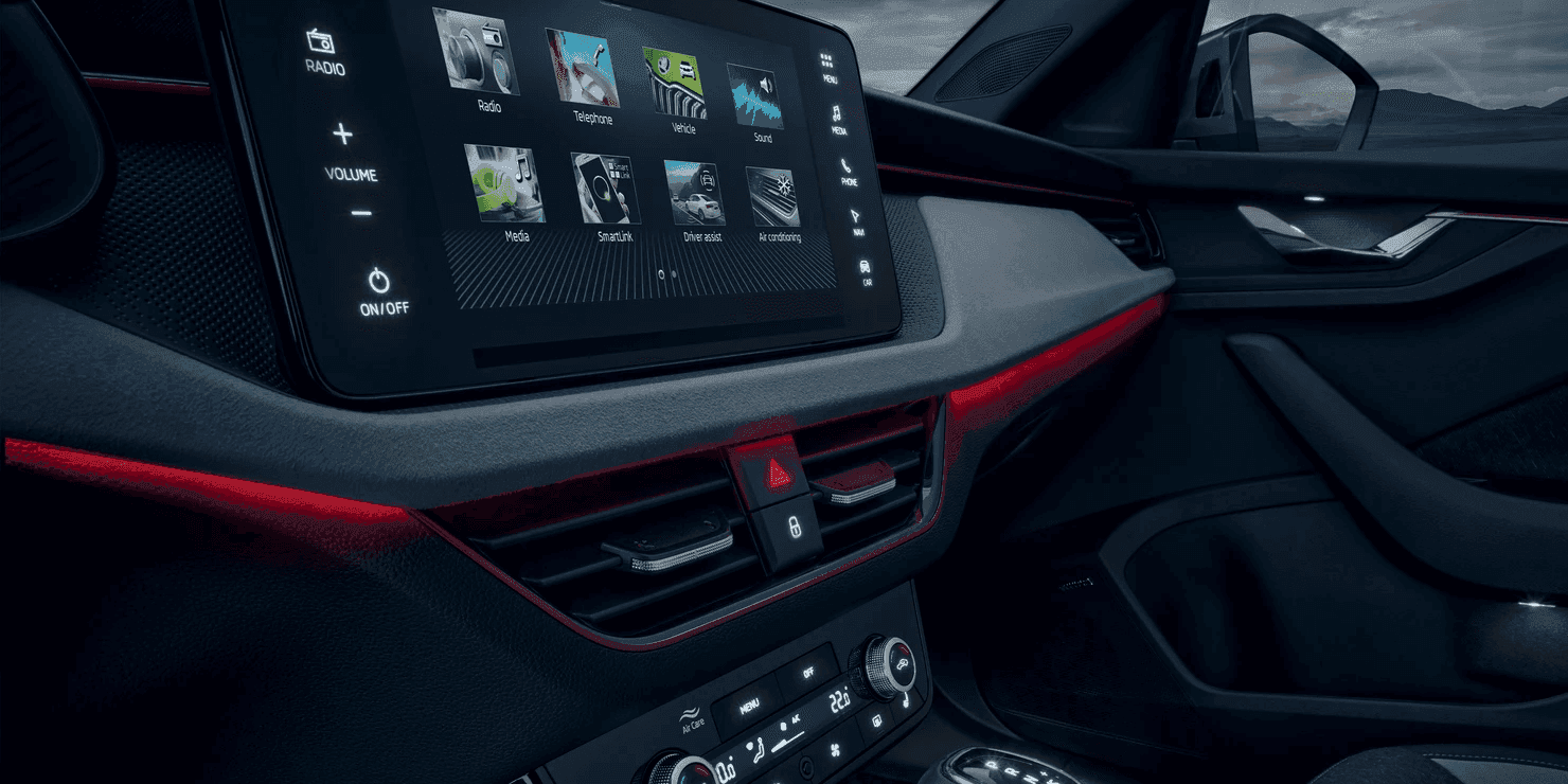 Detail auta Škoda Scala Top Selection na dlhodobý prenájom.