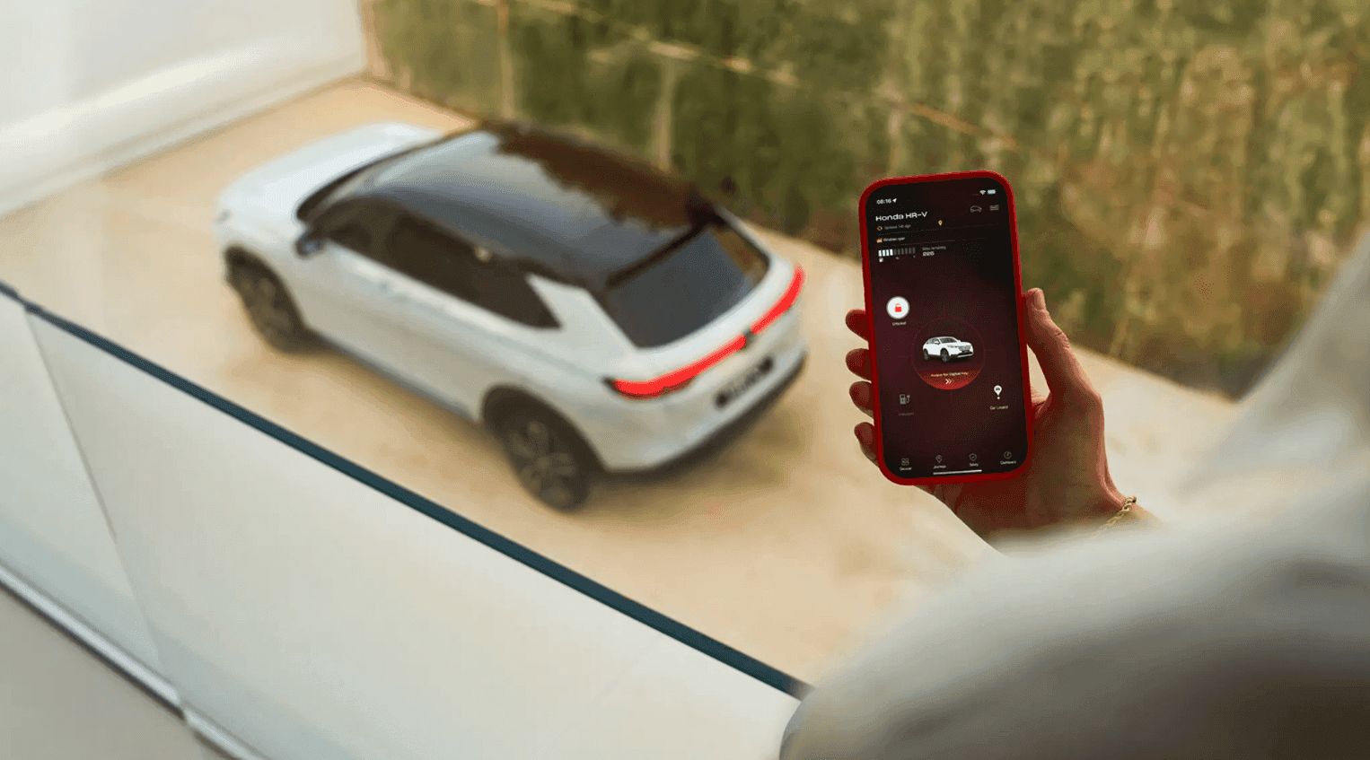 Exteriér auta Honda HRV na dlhodobý prenájom.