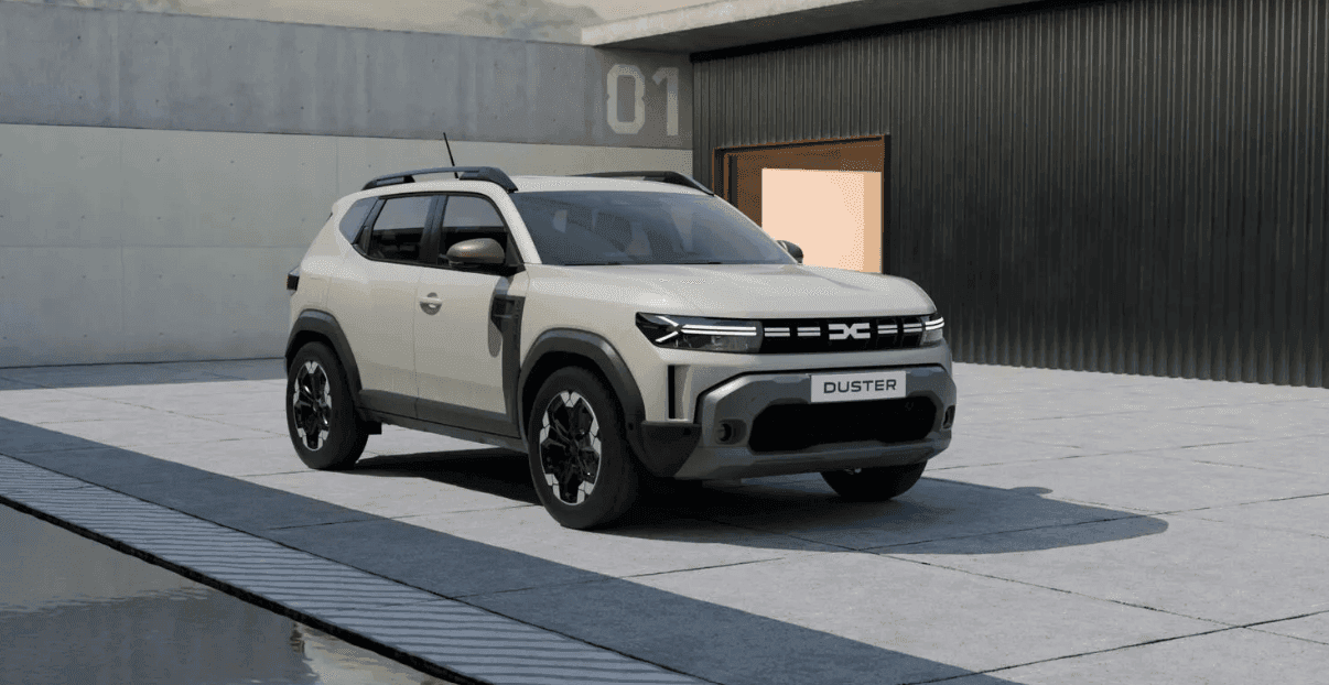 Exteriér auta Dacia Duster Extreme na dlhodobý prenájom.