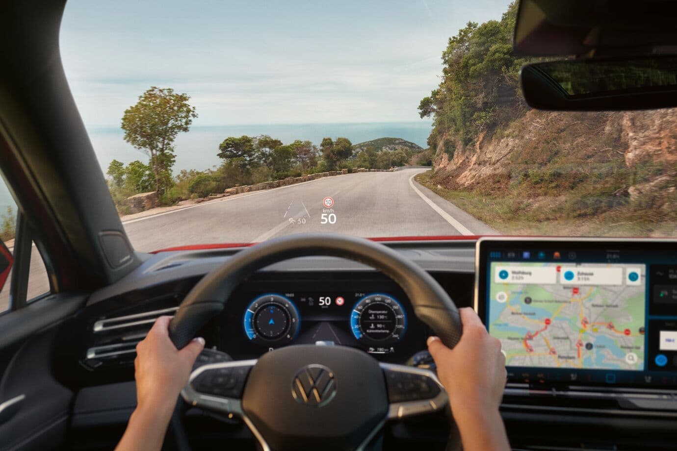 Volant auta VW Tiguan na dlhodobý prenájom.