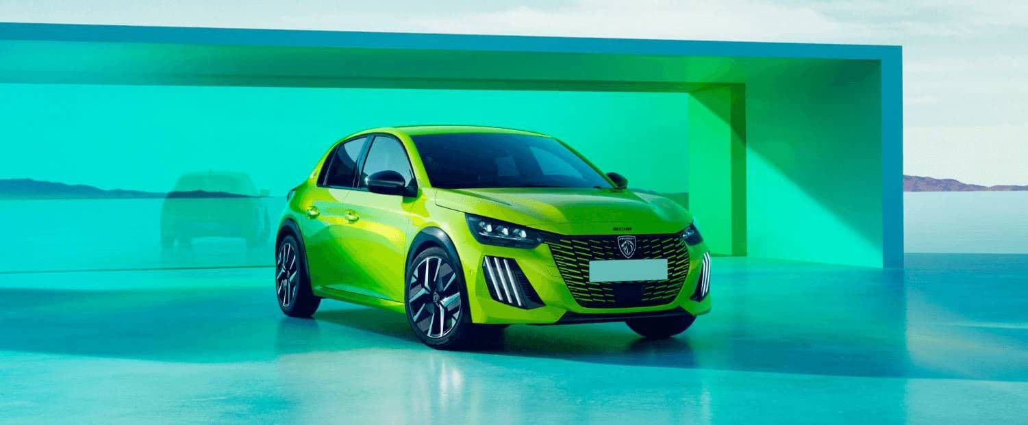 Dlhodobý prenájom auta Peugeot 208.