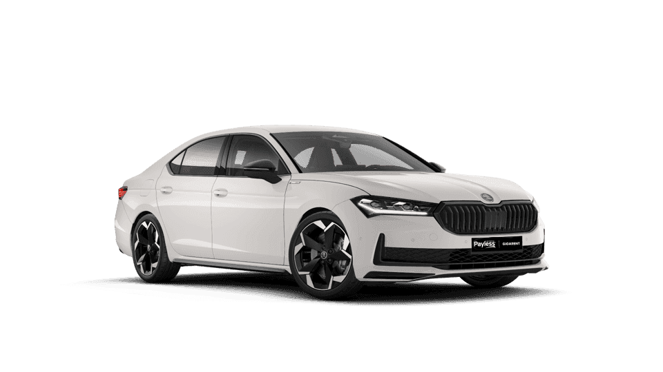Škoda Superb Sportline na dlhodobý prenájom od Payless Gigarent.