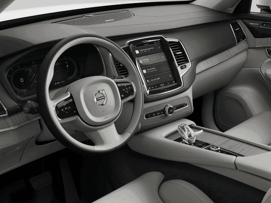 Volant auta Volvo XC90 Plus na dlhodobý prenájom.