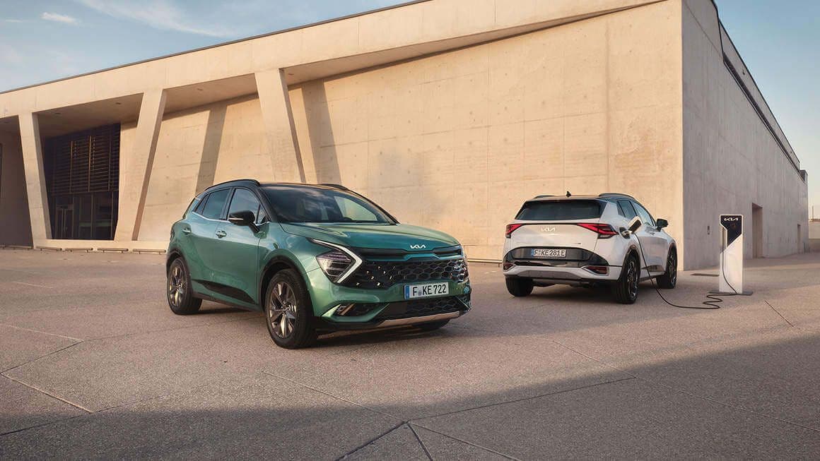 Exteriér auta Kia Sportage na dlhodobý prenájom.