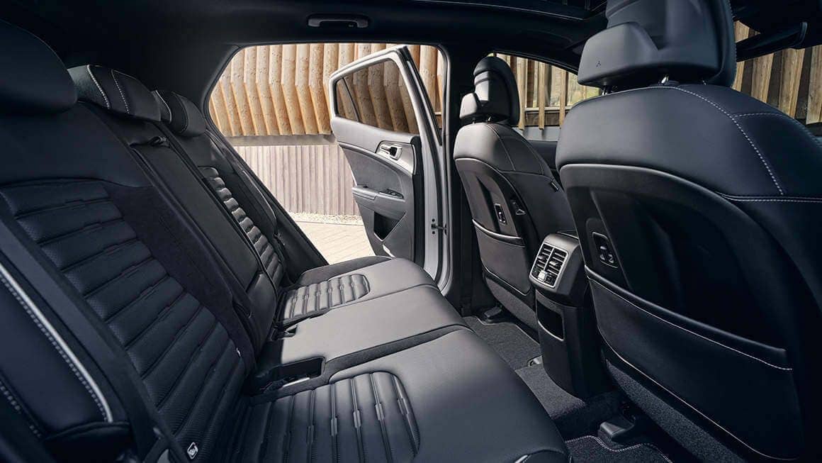 Sedadlá auta Kia Sportage na dlhodobý prenájom.