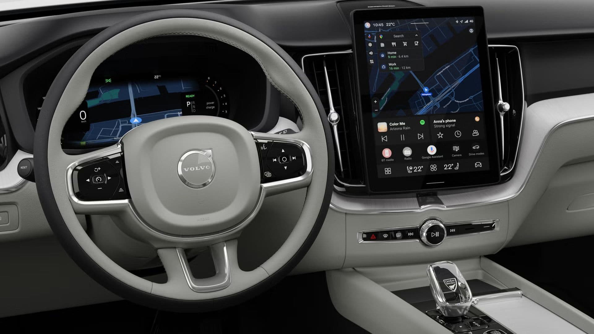 Volant auta Volvo XC60 na dlhododbý prenájom.
